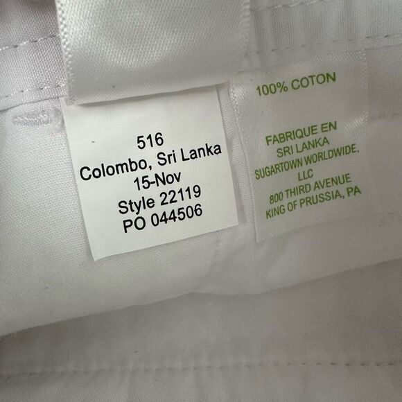 Lilly Pulitzer Size 6 Callahan Short White - Picture 8 of 8